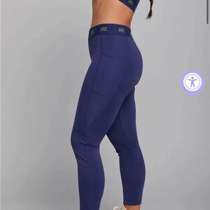 ME. Melody Ehsani Navy Spandex Legging